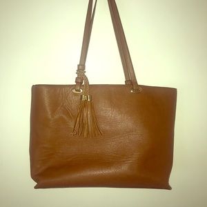 Lily & Ivy brown tote bag